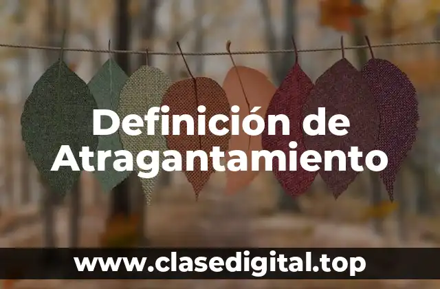 Ejemplos de atragantamiento