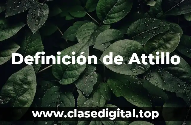 Definición de Attillo
