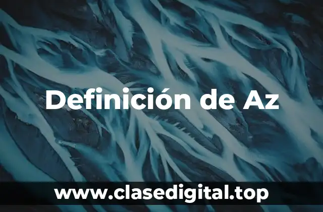 Definición de Az