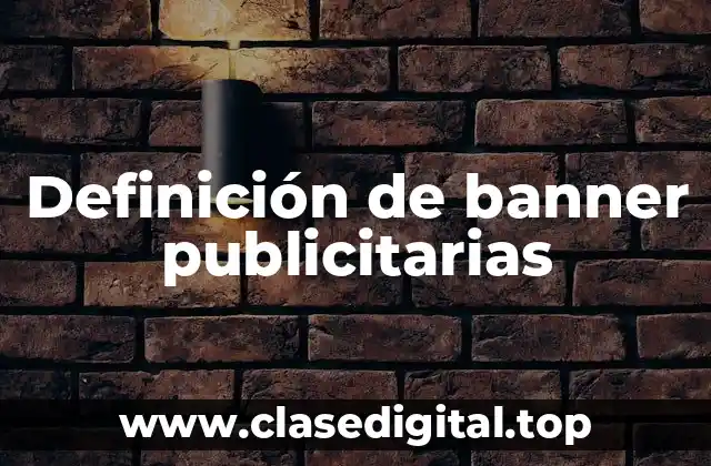 Ejemplos de banner publicitarias
