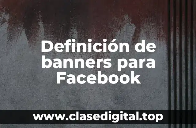 Ejemplos de banners para Facebook