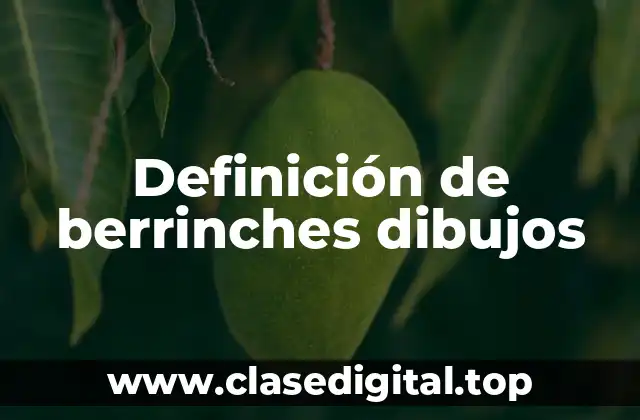 Definición de berrinches dibujos