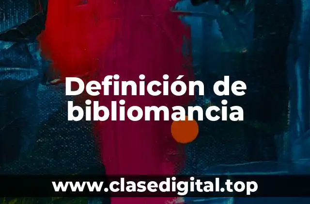 Ejemplos de bibliomancia
