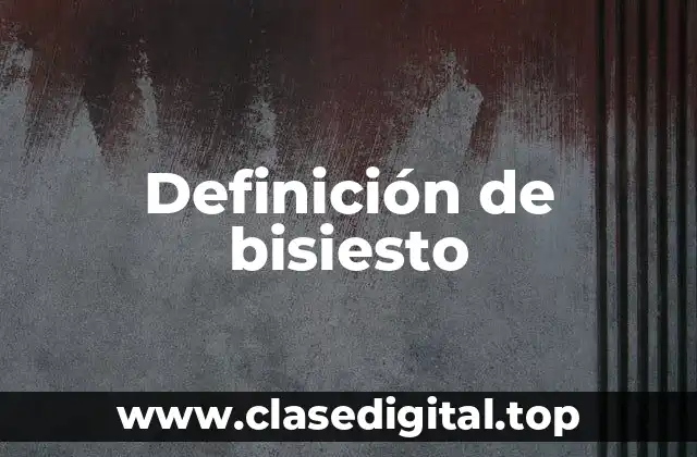 Definición de bisiesto