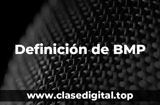 Definición de BMP