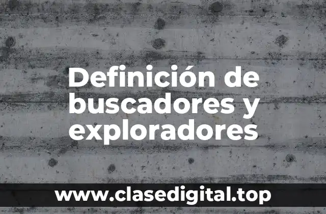 Ejemplos de buscadores