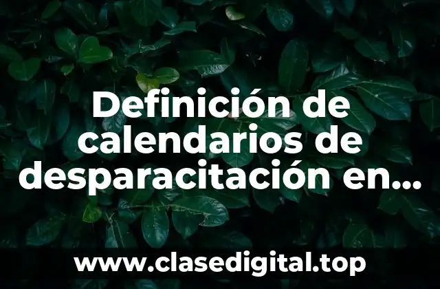 Definición de calendarios de desparacitación en ovinos