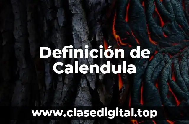 Definición de Calendula