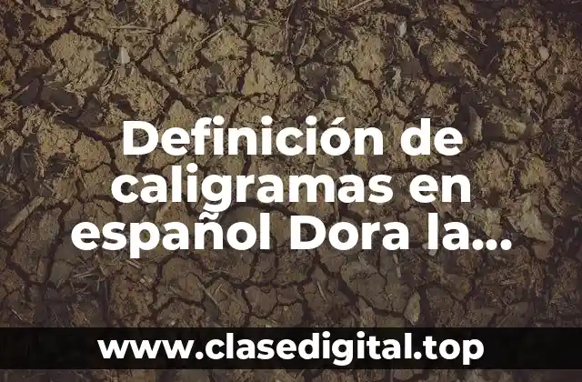 Ejemplos de caligramas