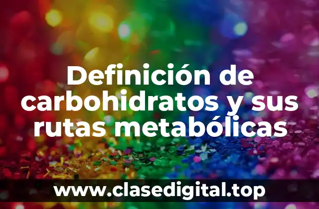 Ejemplos de carbohidratos