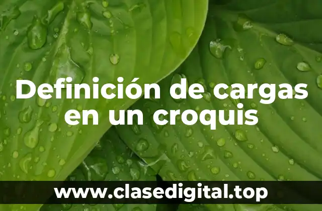 Definición de cargas en un croquis