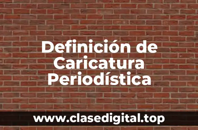 Ejemplos de Caricatura Periodística