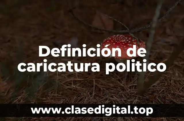 Ejemplos de caricatura politico-social