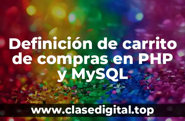 Ejemplos de carrito de compras