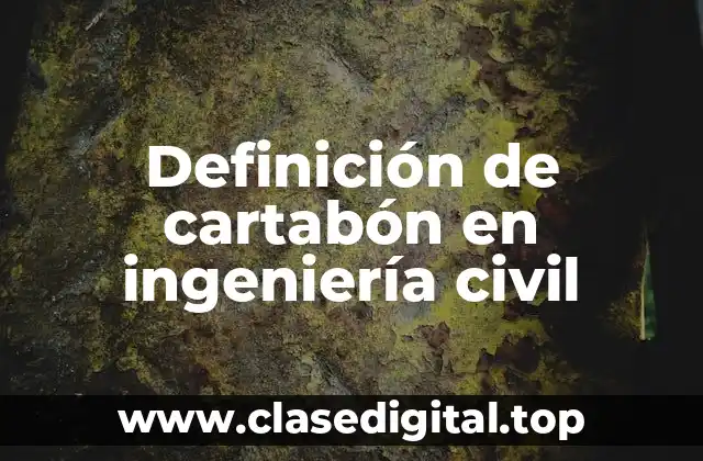 Definición de cartabón en ingeniería civil