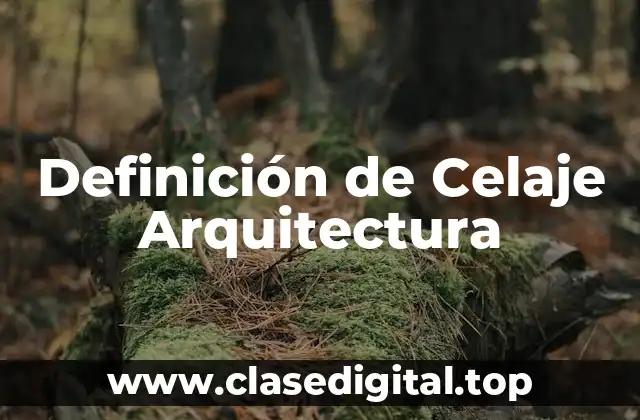 Ejemplos de Celaje Arquitectura