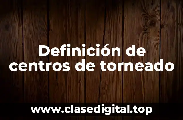 Definición de centros de torneado