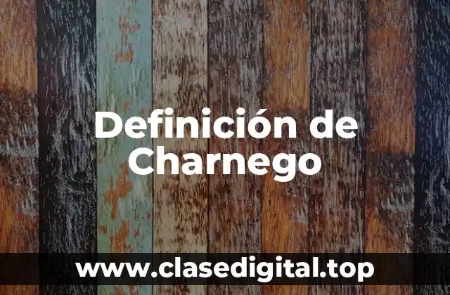 Definición de Charnego
