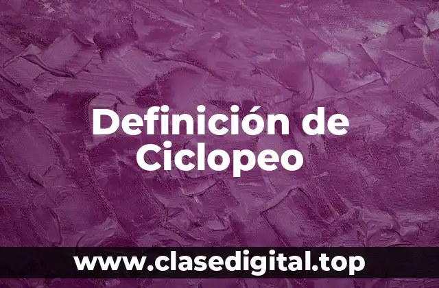 Definición de Ciclopeo