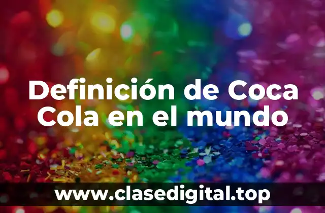 Ejemplos de Coca Cola