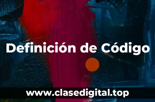 Definición de Código