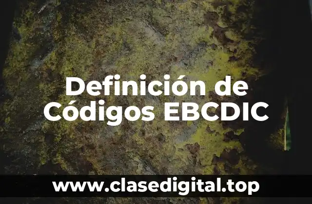 Ejemplos de Código EBCDIC