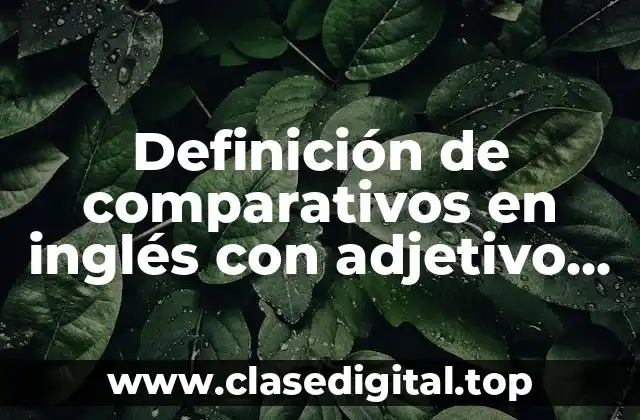 Ejemplos de comparativos en inglés con adjetivo fast