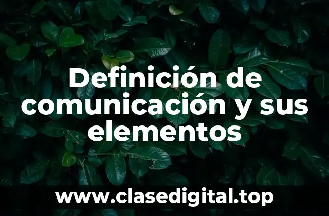 Ejemplos de comunicación