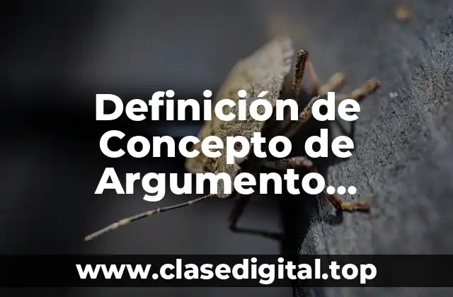 Definición de Concepto de Argumento Autoritario Inductivo