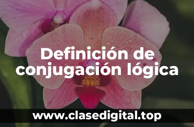 Definición de conjugación lógica