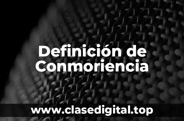 Definición de Conmoriencia