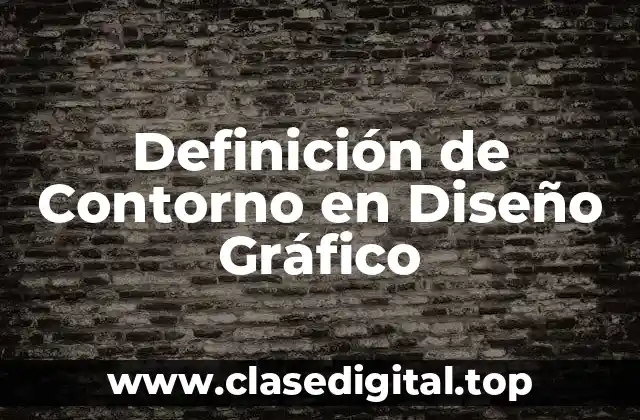 Definición de Contorno en Diseño Gráfico