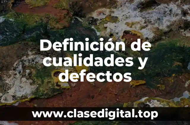 Ejemplos de defectos