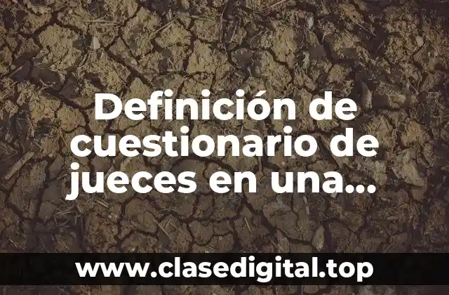 Ejemplos de cuestionario de jueces en una evaluación sensorial