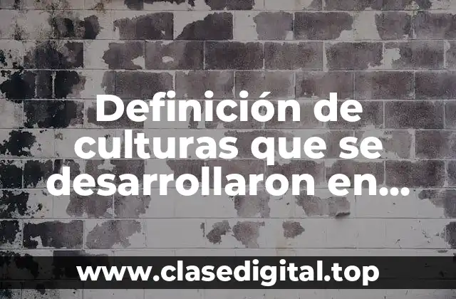 Ejemplos de culturas que se desarrollaron en Aridoamérica