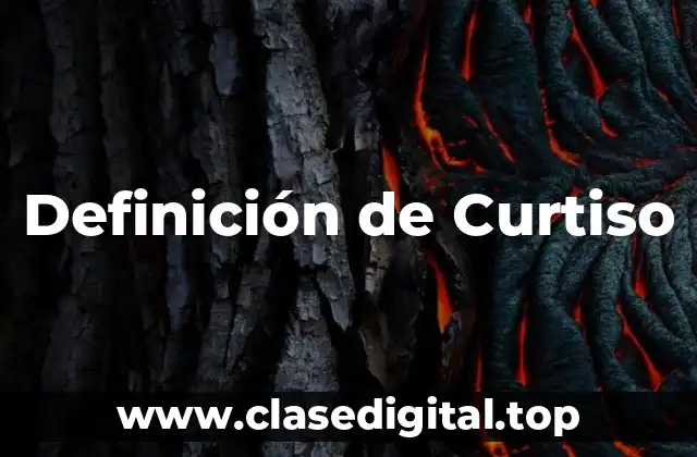 Definición de Curtiso