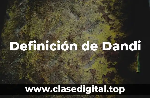 Definición de Dandi