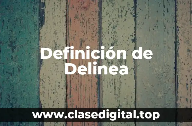 Definición de Delinea