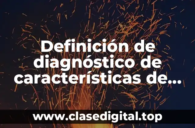 Definición de diagnóstico de características de entrevista