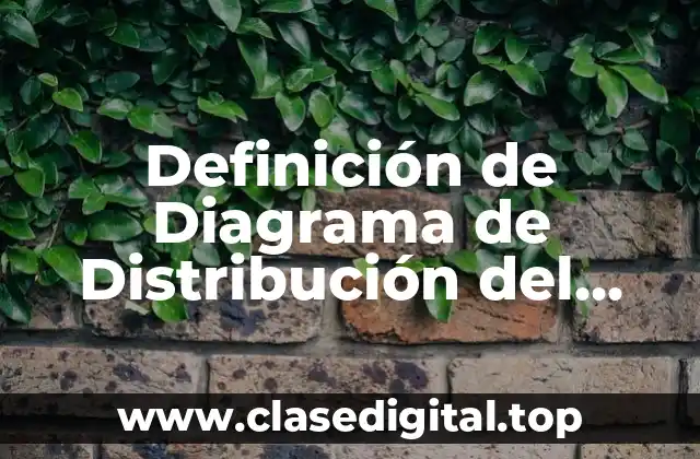 Definición de Diagrama de Distribución del Trabajo