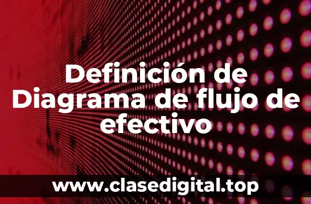 Definición de Diagrama de flujo de efectivo