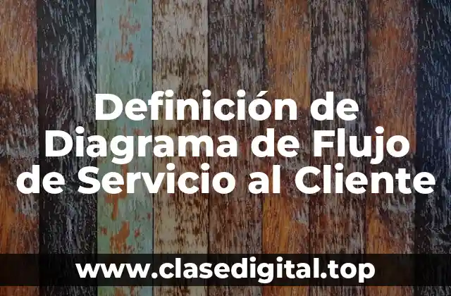Ejemplos de Diagrama de Flujo de Servicio al Cliente