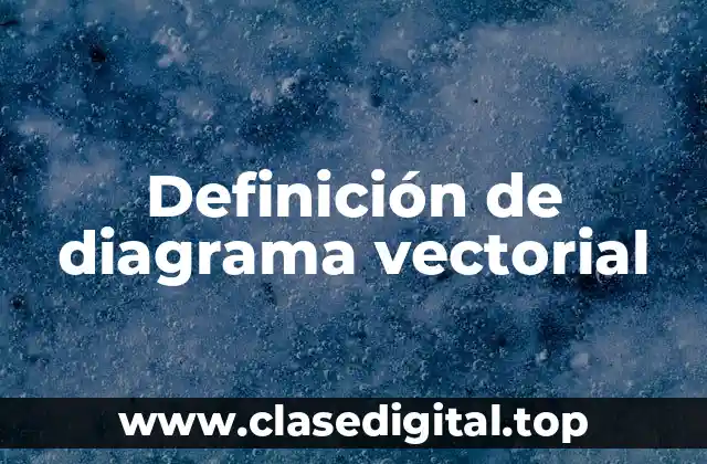 Definición de diagrama vectorial