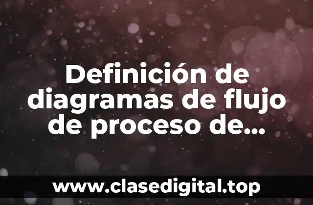 Definición de diagramas de flujo de proceso de creación