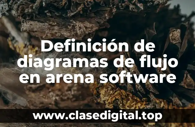 Ejemplos de diagramas de flujo en arena software