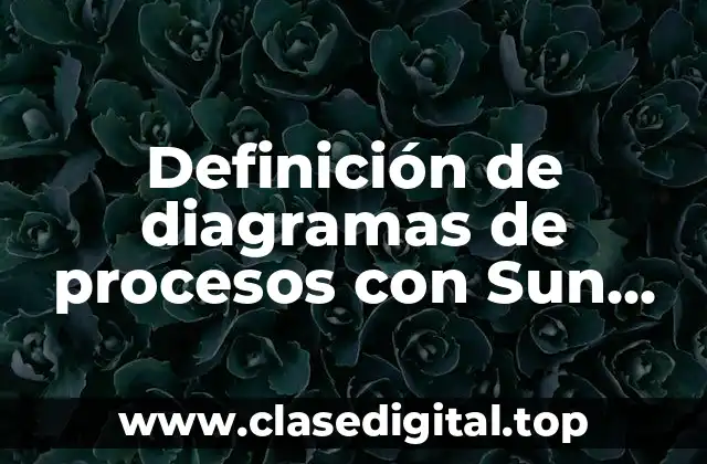 Definición de diagramas de procesos con Sun Devboida simbología