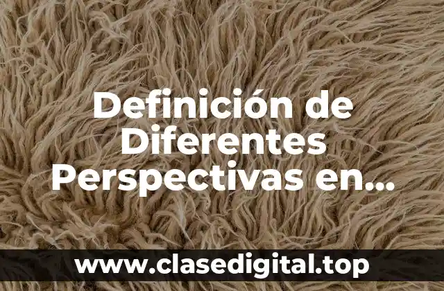 Definición Técnica de Diferentes Perspectivas en Dibujo Industrial