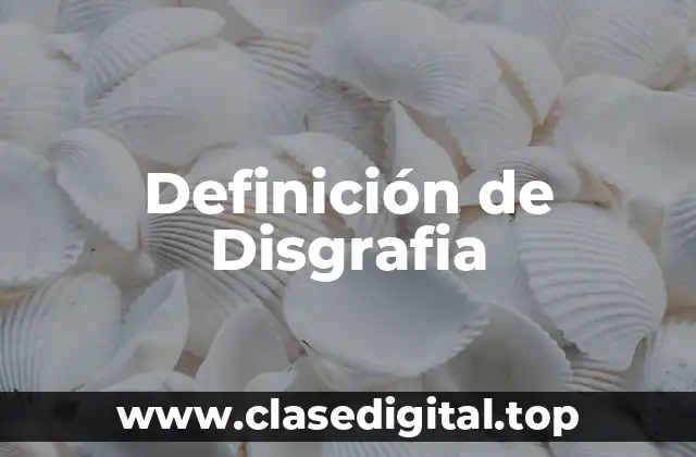 Ejemplos de disgrafia