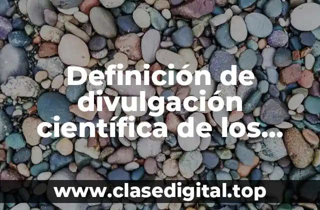 Definición de divulgación científica de los asteroides y dinosaurios