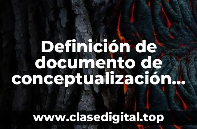 Definición de documento de conceptualización de casos enfoque adleriano